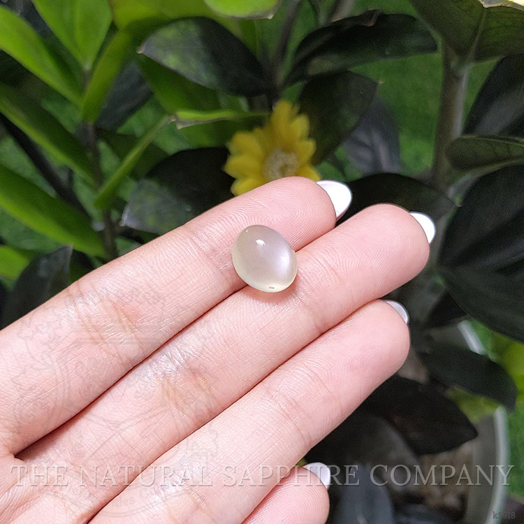 7.06 Ct. Cabochon Moonstone from Ceylon (Sri Lanka)