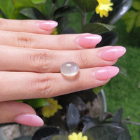 8.72 Ct. Cabochon Moonstone from Ceylon (Sri Lanka) Life Style