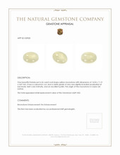 6.56 Ct. Cabochon Moonstone from Ceylon (Sri Lanka) Appraisal