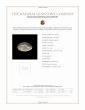 4.82 Ct. Cabochon Moonstone from Ceylon (Sri Lanka) Scan Report