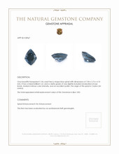 1.06 Ct. Spinel from Ceylon (Sri Lanka) Appraisal