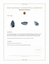 1.99 Ct. Spinel from Ceylon (Sri Lanka) Appraisal