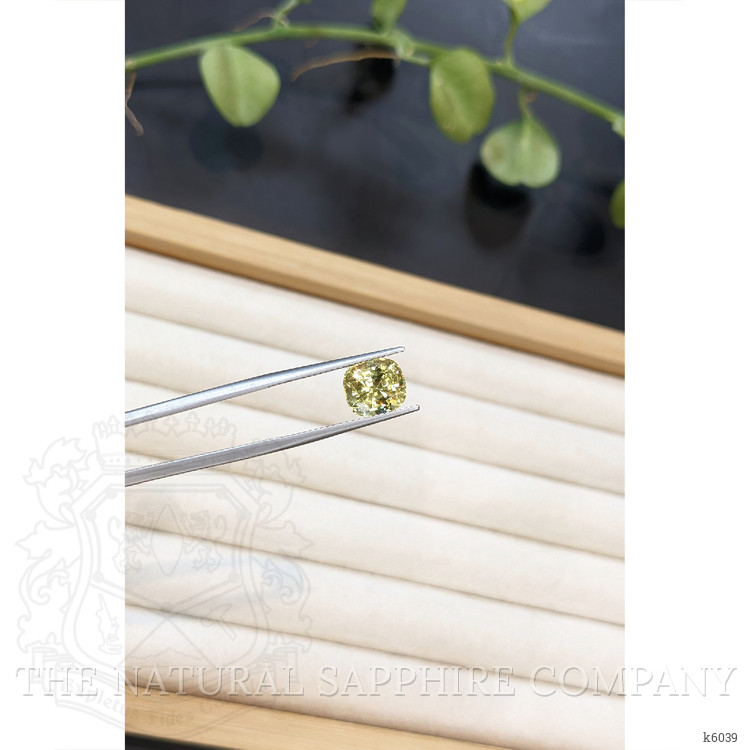 3.53 Ct. Yellow Mali Garnet from West Africa