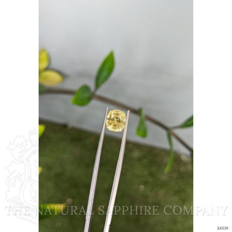 3.53 Ct. Yellow Mali Garnet from West Africa