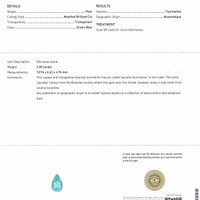 2.00 Ct. Paraiba Tourmaline from Mozambique Scan Report