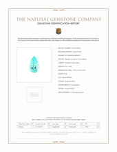 2.00 Ct. Paraiba Tourmaline from Mozambique Scan Report