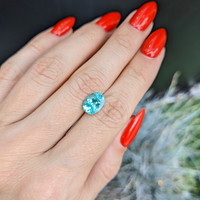 2.24 Ct. Paraiba Tourmaline from Mozambique Life Style