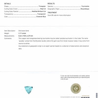 2.17 Ct. Paraiba Tourmaline from Mozambique Scan Report