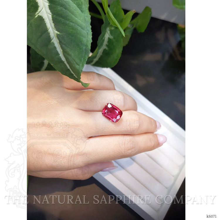 6.63 Ct. Rubellite Tourmaline from Brazil