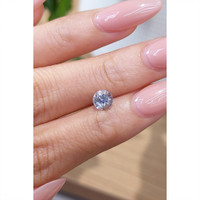 0.77 Ct. Aquamarine from Mozambique Life Style