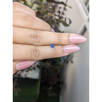 0.44 Ct. Cobalt Spinel from Tanzania Life Style