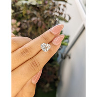 3.07 Ct. Jeremejevite from Madagascar Life Style