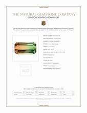 60.77 Ct. Tourmaline from Mozambique Scan Report
