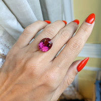 10.51 Ct. Rubellite Tourmaline from Brazil Life Style