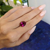 5.56 Ct. Rubellite Tourmaline from Brazil Life Style