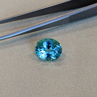 5.59 Ct. Paraiba Tourmaline from Mozambique Life Style