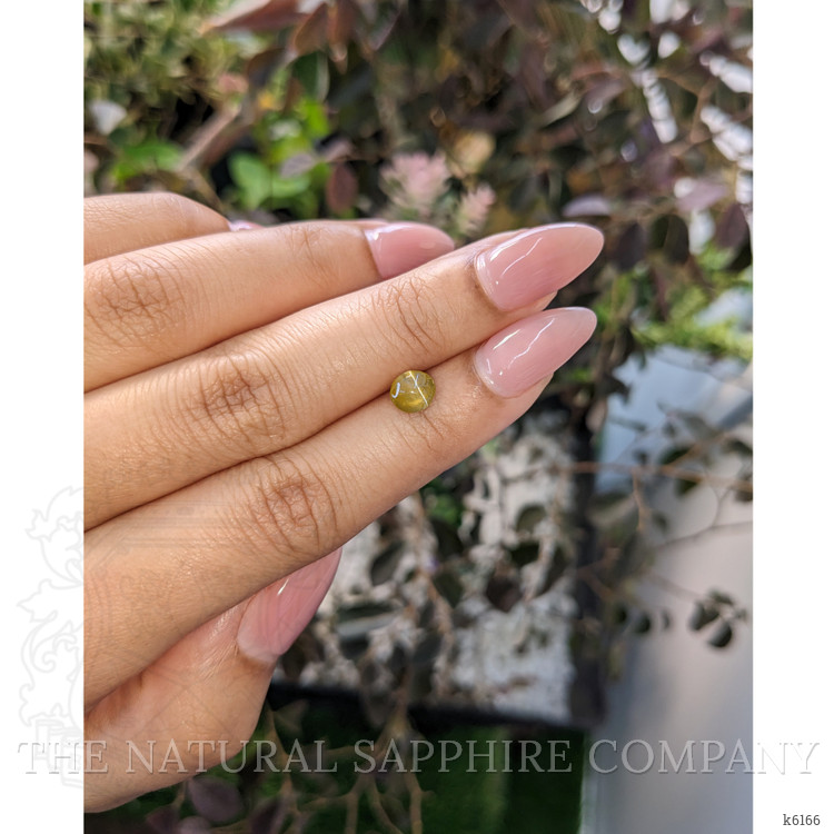 1.00 Ct. Cabochon Chrysoberyl from Ceylon (Sri Lanka)