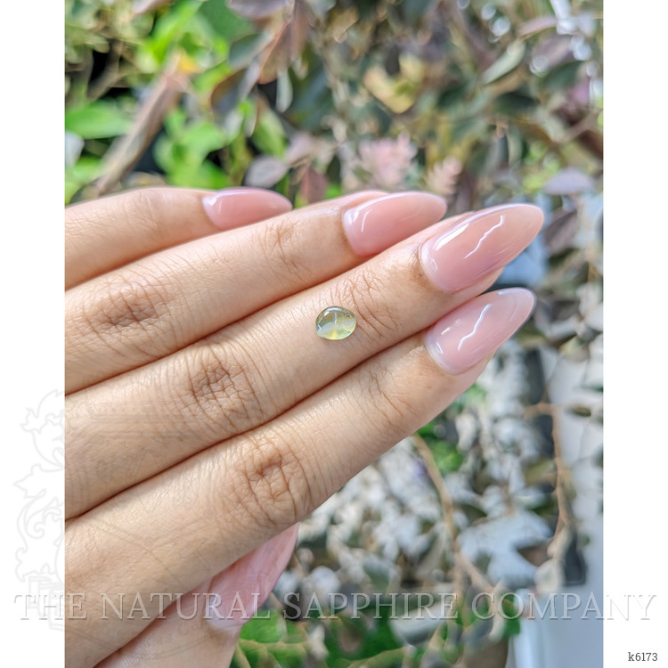 0.71 Ct. Cabochon Chrysoberyl from Ceylon (Sri Lanka)