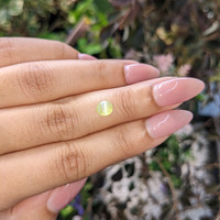 0.83 Ct. Cabochon Chrysoberyl from Ceylon (Sri Lanka) Life Style