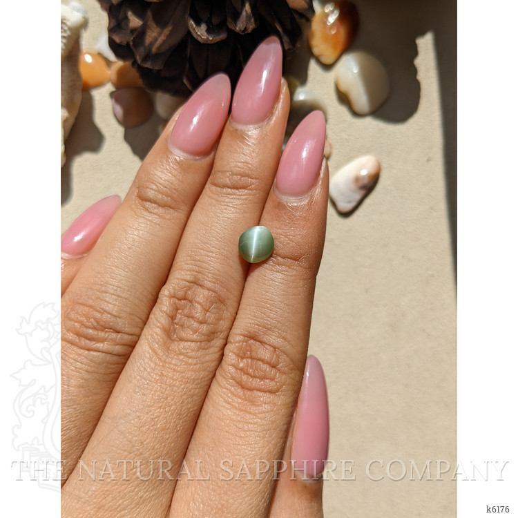 1.35 Ct. Cabochon Chrysoberyl from Ceylon (Sri Lanka)