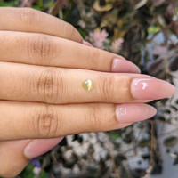 0.38 Ct. Cabochon Chrysoberyl from Ceylon (Sri Lanka) Life Style