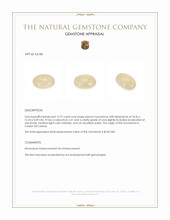 12.97 Ct. Cabochon Moonstone from Ceylon (Sri Lanka) Appraisal