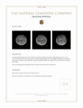 6.37 Ct. Cabochon Moonstone from Ceylon (Sri Lanka) Appraisal