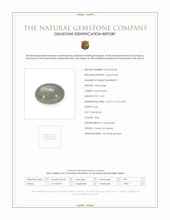 12.91 Ct. Grey Cabochon Moonstone from Ceylon (Sri Lanka) Scan Report