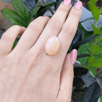 22.28 Ct. Cabochon Moonstone from Ceylon (Sri Lanka) Life Style