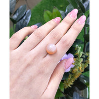 12.52 Ct. Cabochon Moonstone from Ceylon (Sri Lanka) Life Style