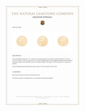 7.15 Ct. Cabochon Moonstone from Ceylon (Sri Lanka) Appraisal