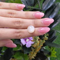 7.15 Ct. Cabochon Moonstone from Ceylon (Sri Lanka) Life Style