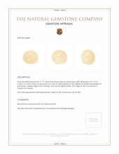 11.77 Ct. Cabochon Moonstone from Ceylon (Sri Lanka) Appraisal