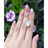 11.44 Ct. Cabochon Moonstone from Ceylon (Sri Lanka) Life Style