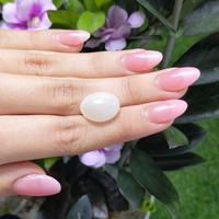 10.51 Ct. Cabochon Moonstone from Ceylon (Sri Lanka) Life Style