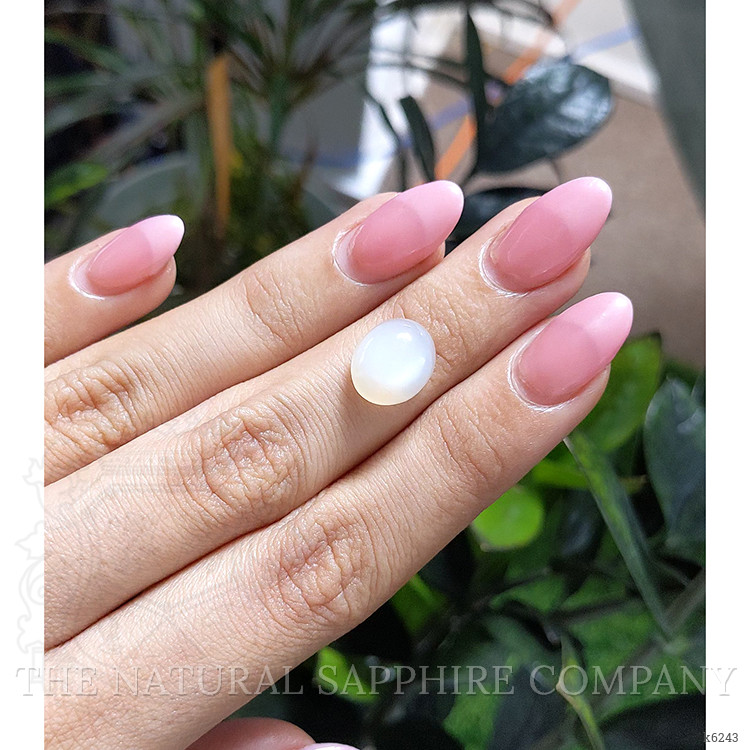 5.58 Ct. Cabochon Moonstone from Ceylon (Sri Lanka)
