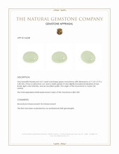 4.31 Ct. Cabochon Moonstone from Ceylon (Sri Lanka) Appraisal