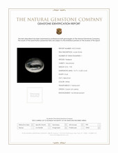 7.90 Ct. White Cabochon Moonstone from Ceylon (Sri Lanka) Scan Report