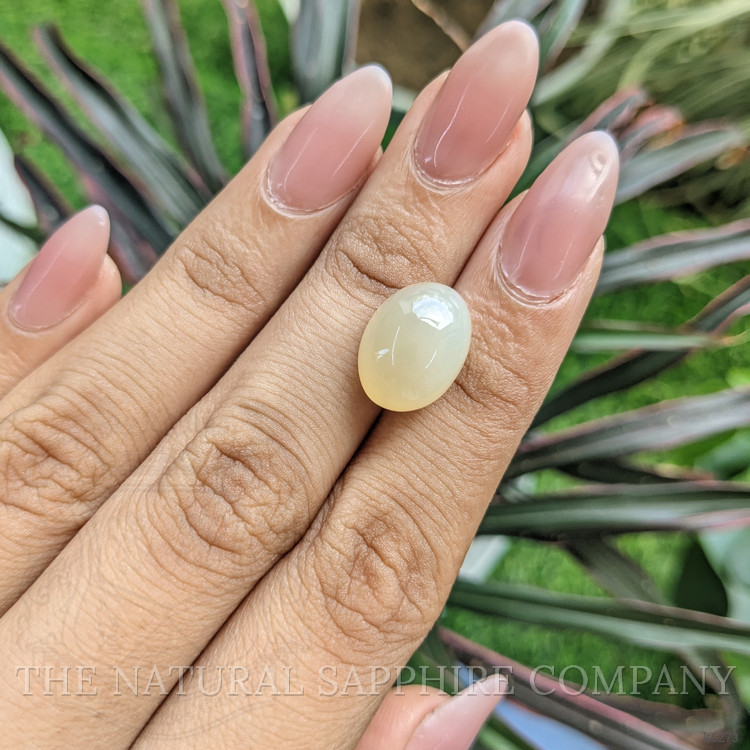 10.59 Ct. Cabochon Moonstone from Ceylon (Sri Lanka)