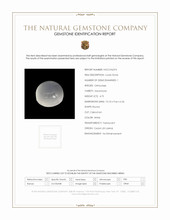 4.75 Ct. Cabochon Moonstone from Ceylon (Sri Lanka) Scan Report
