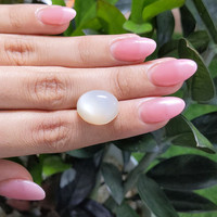 11.58 Ct. Cabochon Moonstone from Ceylon (Sri Lanka) Life Style
