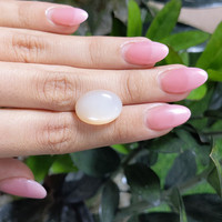 13.58 Ct. Cabochon Moonstone from Ceylon (Sri Lanka) Life Style