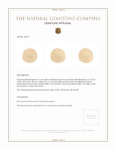 13.44 Ct. Cabochon Moonstone from Ceylon (Sri Lanka) Appraisal