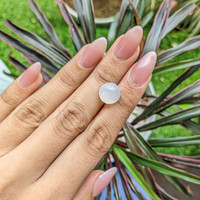 5.98 Ct. Cabochon Moonstone from Ceylon (Sri Lanka) Life Style