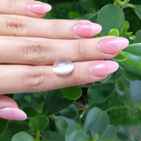 6.51 Ct. Cabochon Moonstone from Ceylon (Sri Lanka) Life Style