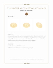 6.89 Ct. Cabochon Moonstone from Ceylon (Sri Lanka) Appraisal