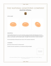 13.12 Ct. Cabochon Moonstone from Ceylon (Sri Lanka) Appraisal