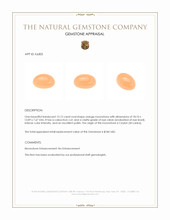 13.12 Ct. Cabochon Moonstone from Ceylon (Sri Lanka) Appraisal