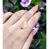 11.11 Ct. Cabochon Moonstone from Ceylon (Sri Lanka) Life Style