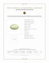 12.82 Ct. Cabochon Moonstone from Ceylon (Sri Lanka) Scan Report